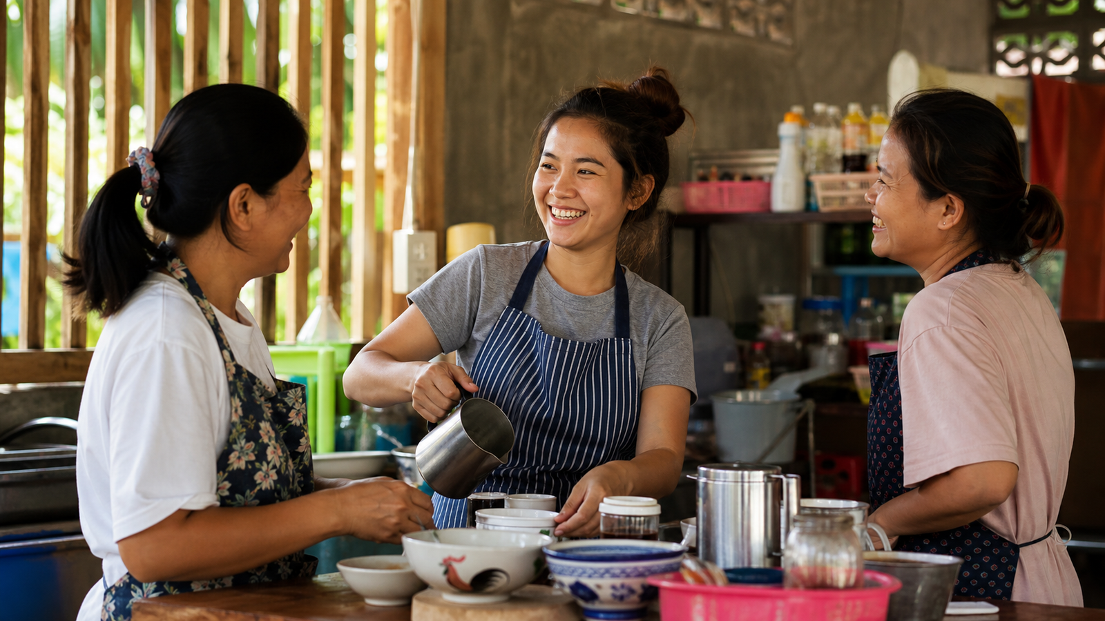 Kwan Builds a New Social Life Around the Restaurant