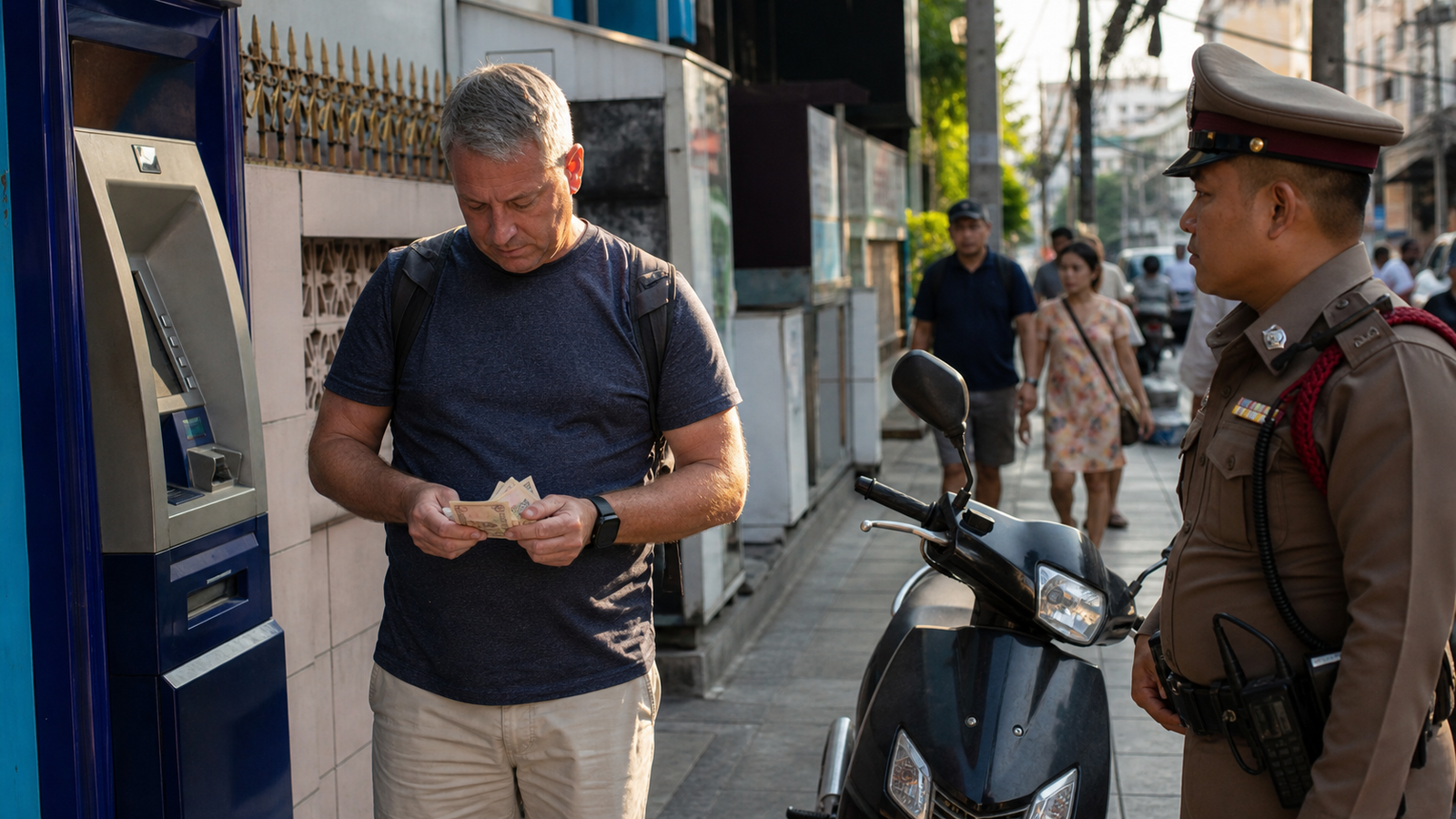 Learning to Keep the Peace in a Bangkok Bar