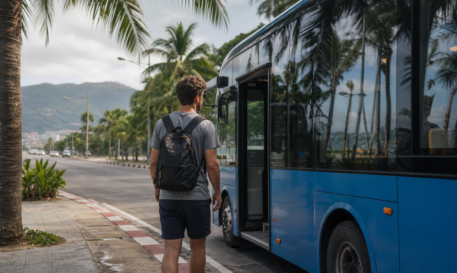 Leaving Phuket for Bangkok on the Smart Bus