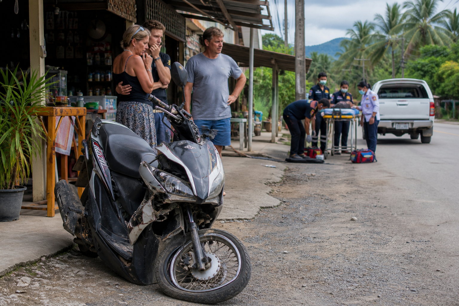 Liam Kilby’s Thailand Motorbike Crash and Medical Bills