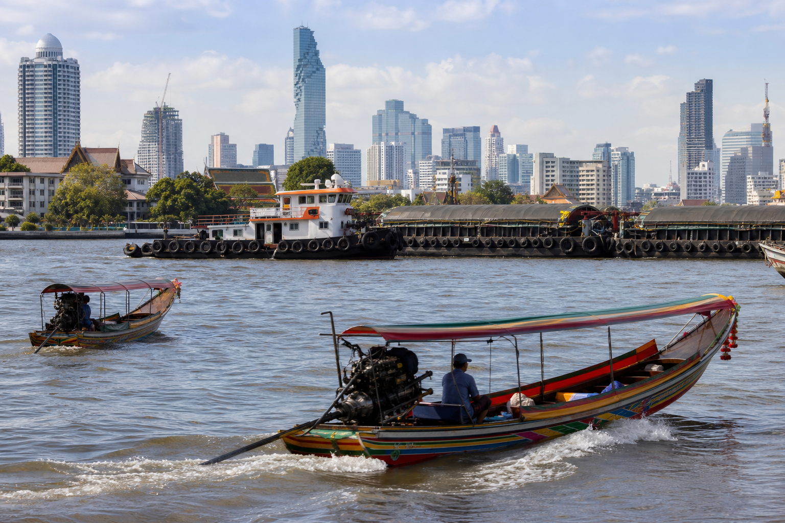 Life and Work on the Chao Phraya River