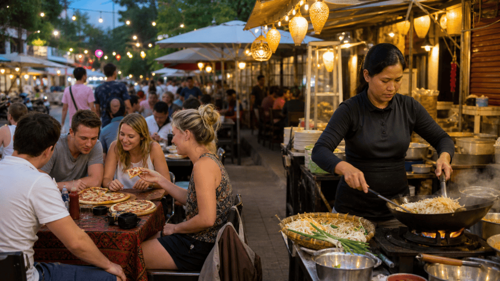 Local Food and Western Options in Siem Reap