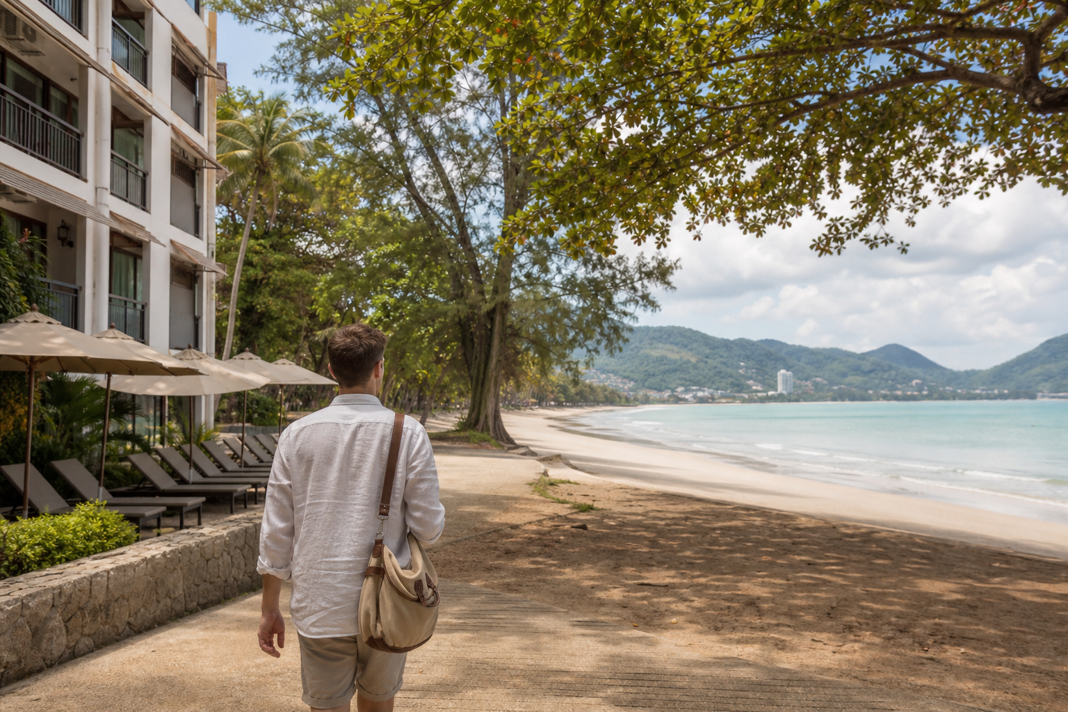 Rainy Season Beach Conditions in September