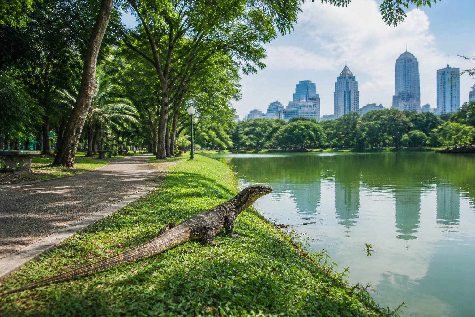 Lumpini Park and Patpong Nearby