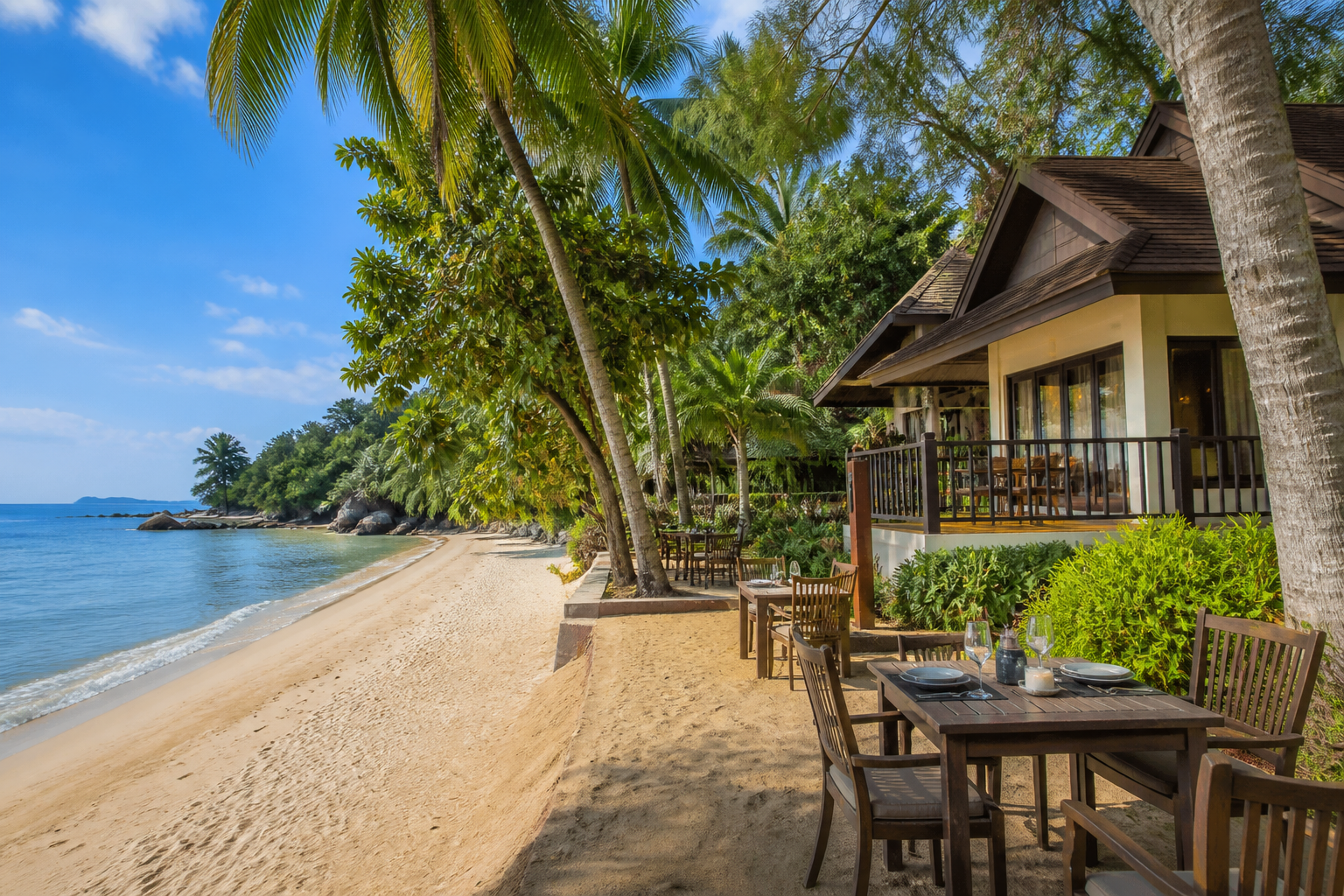 Luxury Hotels and Mangrove Views at Klong Prao Beach