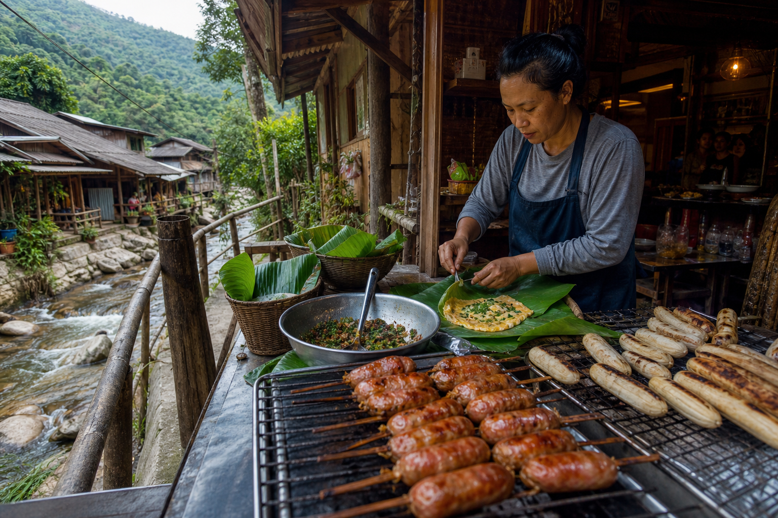 Mae Kampong Street Food and Local Drinks