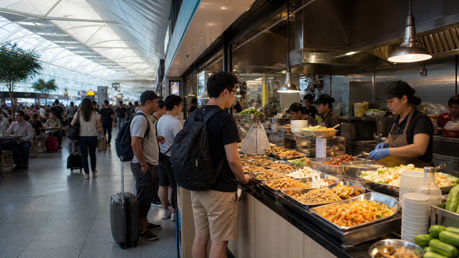 Magic Food Airport Food Court