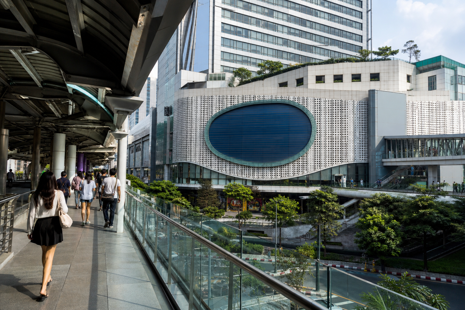 Getting to MBK from BTS National Stadium