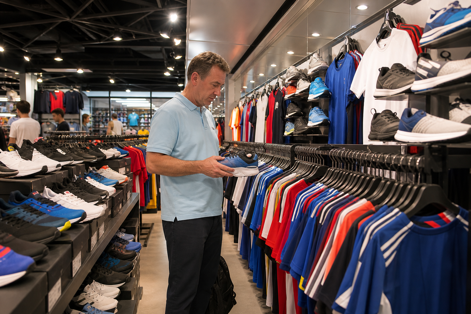 MBK Sport Shoes and Sportswear in Bangkok