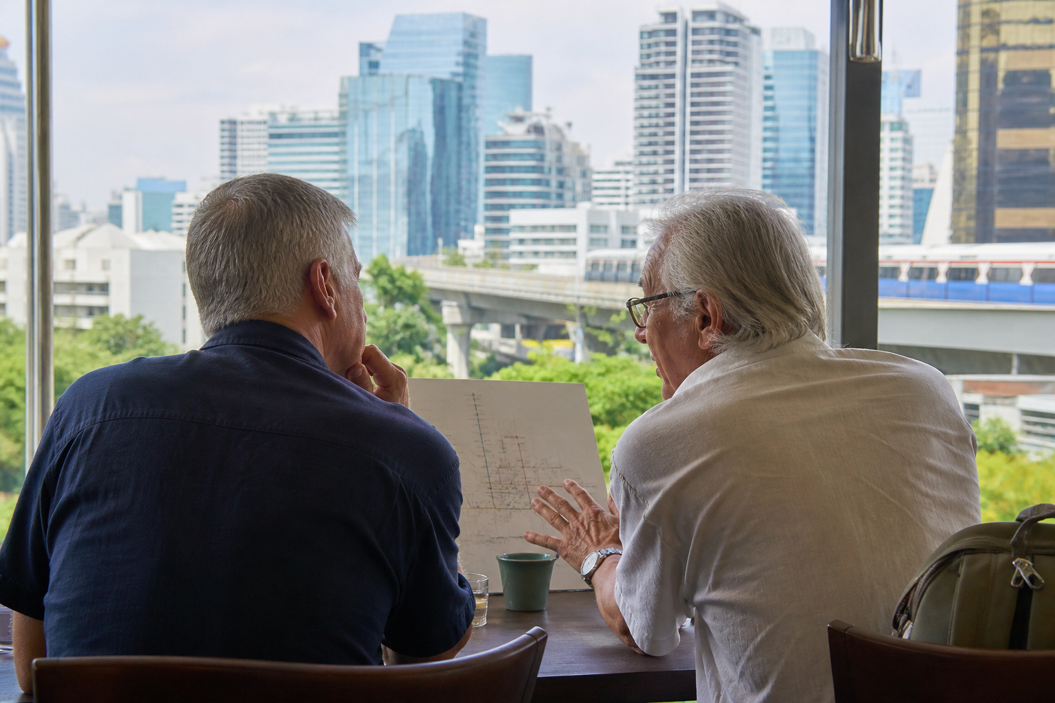 Meeting an Experienced Expat