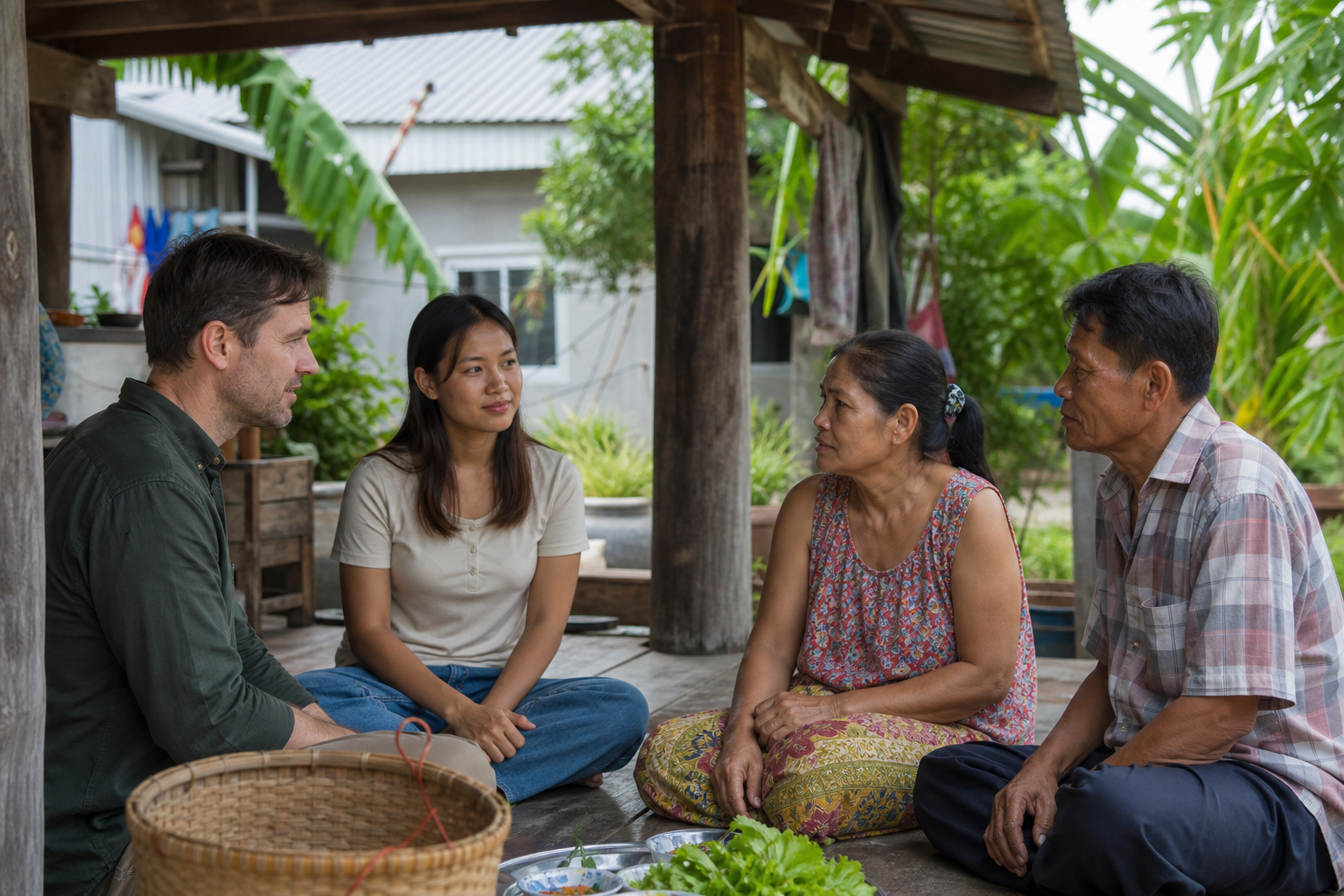 Meeting Fah’s Family in Chaiyaphum