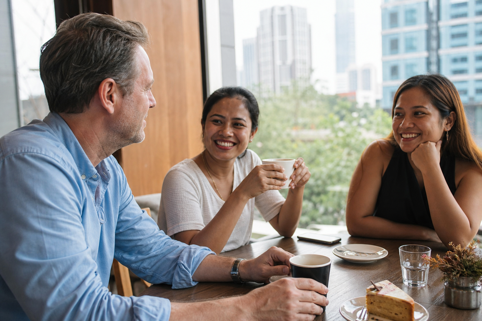 Meeting Filipino Workers While Searching for Companionship