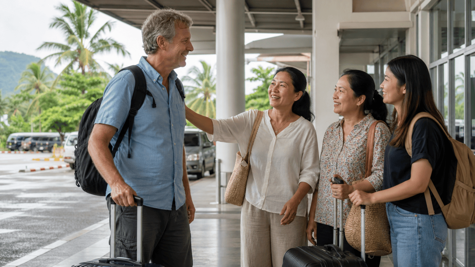 Meeting Her Family In Thailand