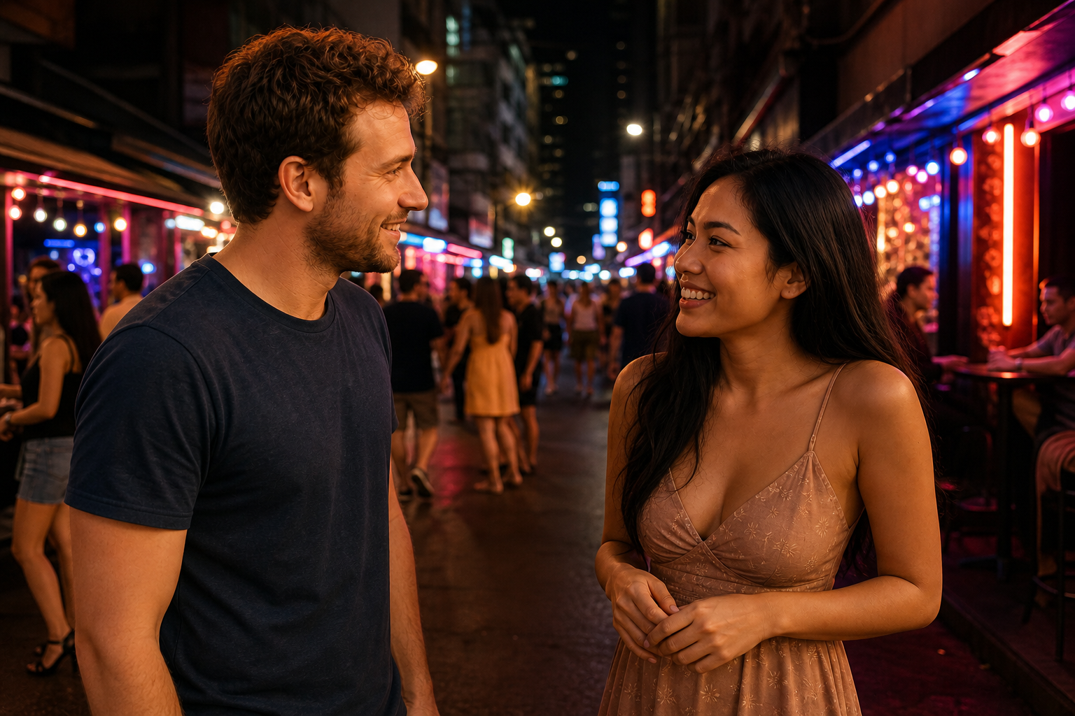 Meeting Meow on Soi Cowboy