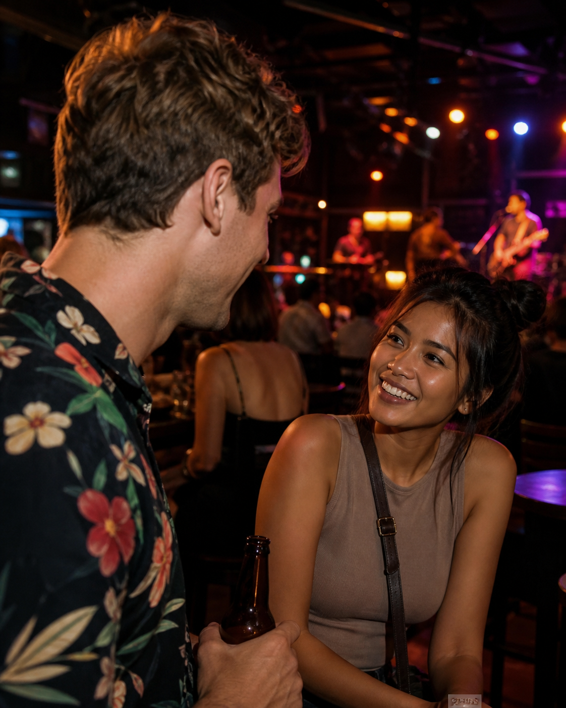 Meeting Sun on My First Night in Bangkok