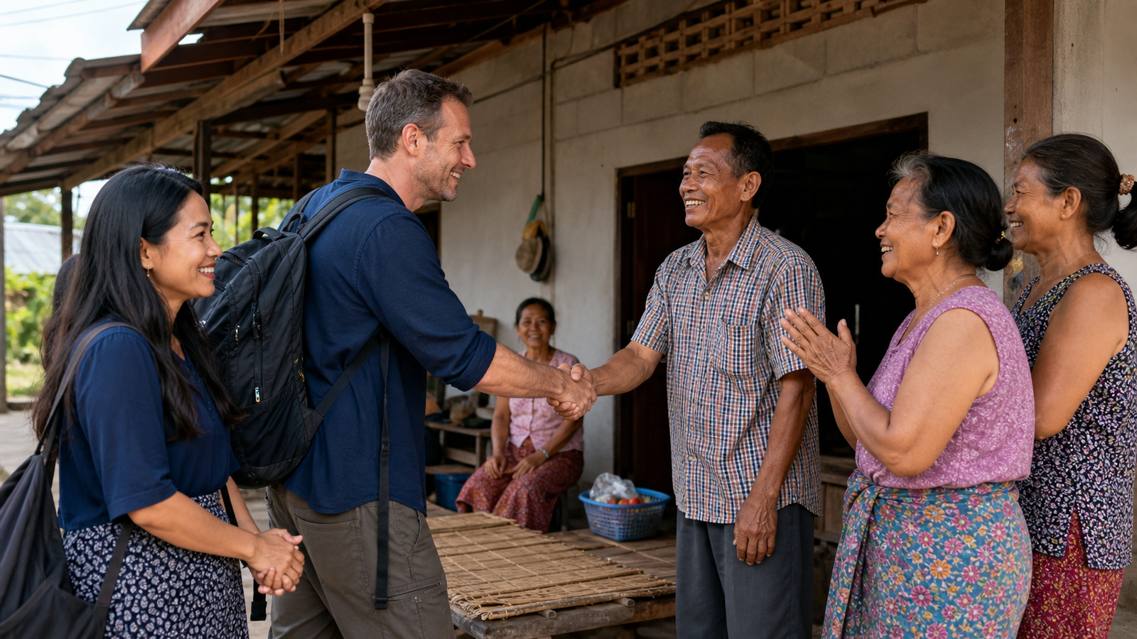 Meeting the Family in Roi Et