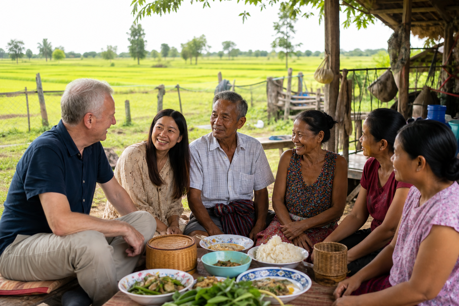 Meeting the Thai Family in Isan