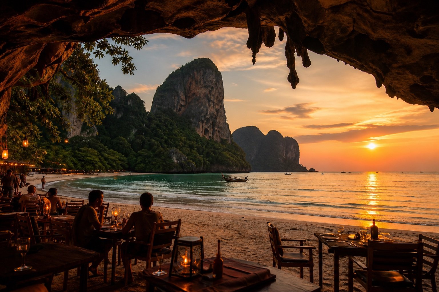 Missing The Grotto Restaurant at Railay Beach