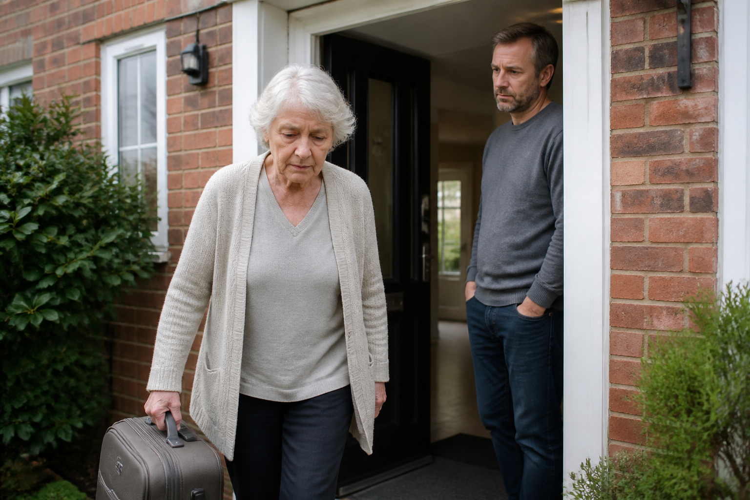 Mom Leaves