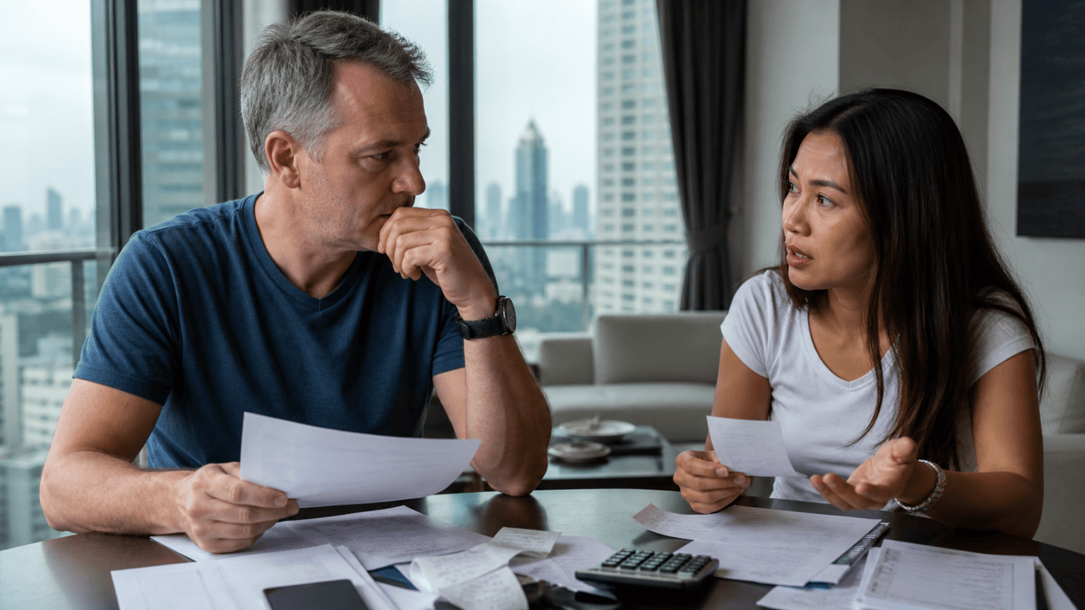 Money Demands and Emotional Pressure in a Thai Relationship