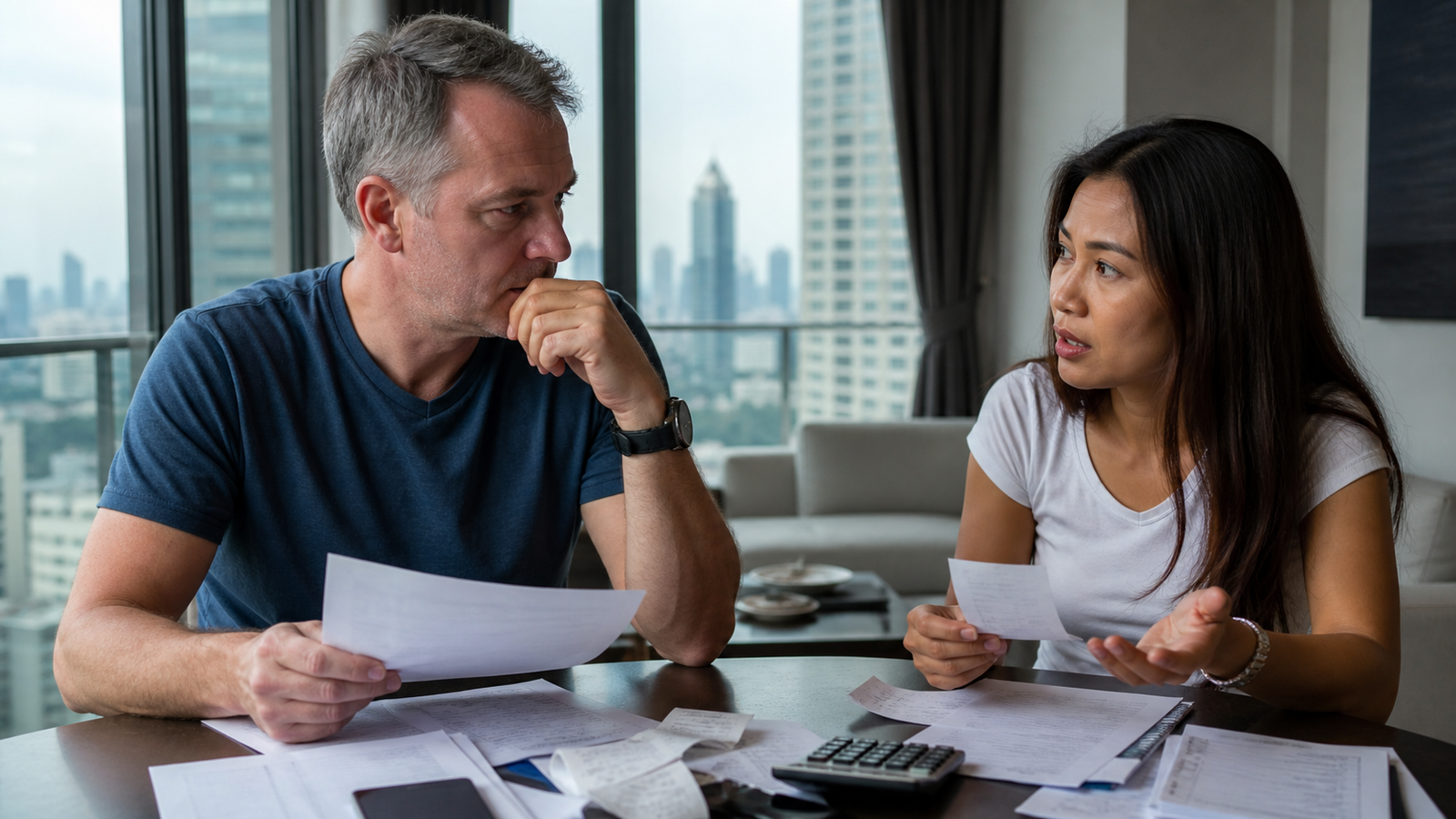 Money Demands and Emotional Pressure in a Thai Relationship