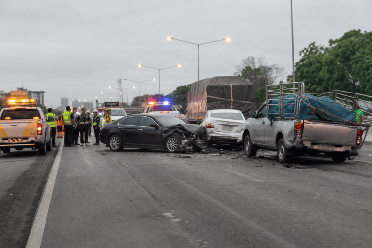 Story 2 Motorway Pileup on Sai