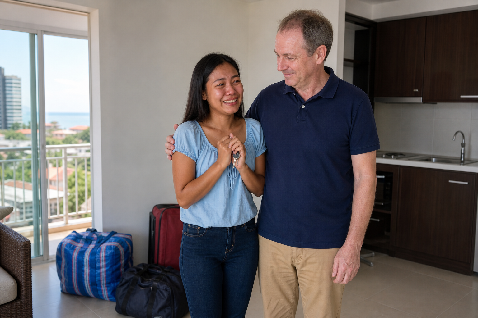 Moving to Jomtien and Visiting Fawn's Family