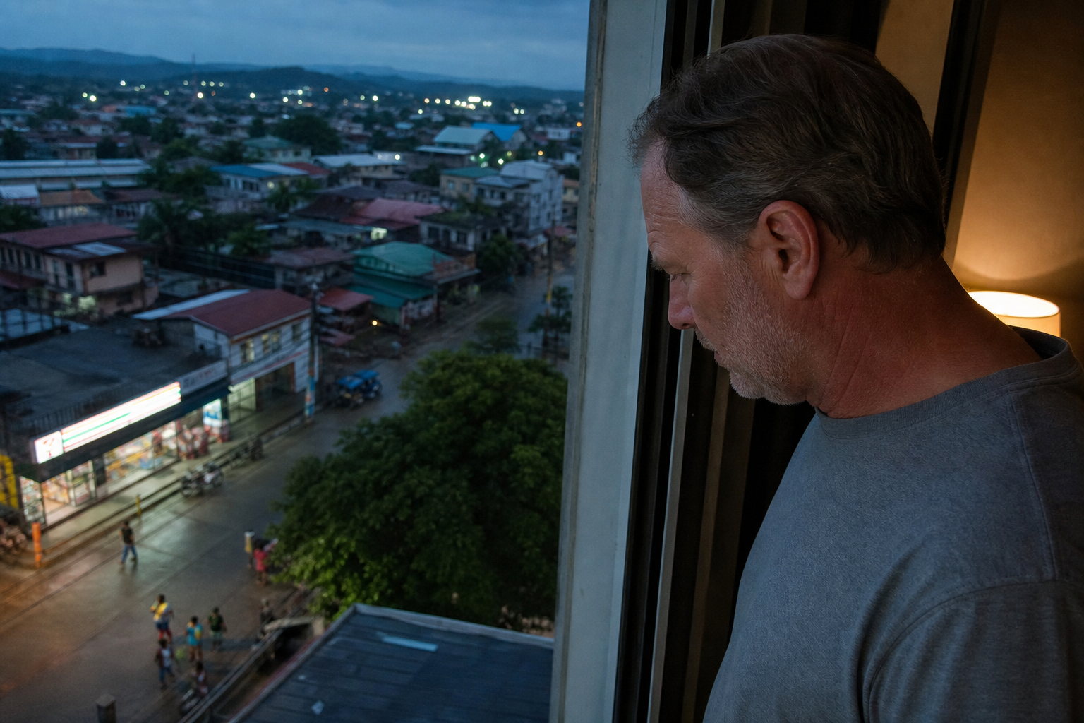 My First Night In The Philippines