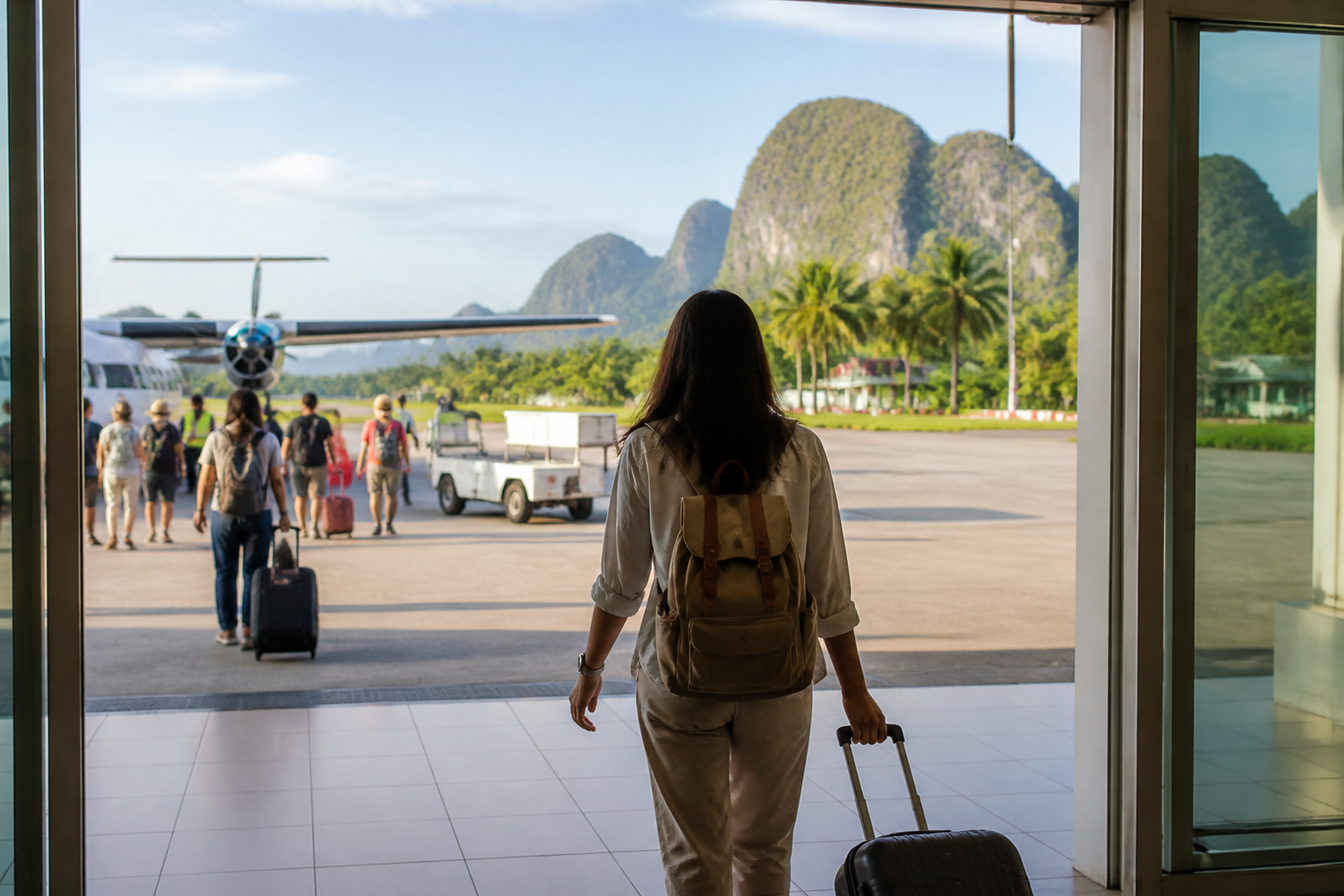 Nakhon Si Thammarat Flight and Southern Thailand Route
