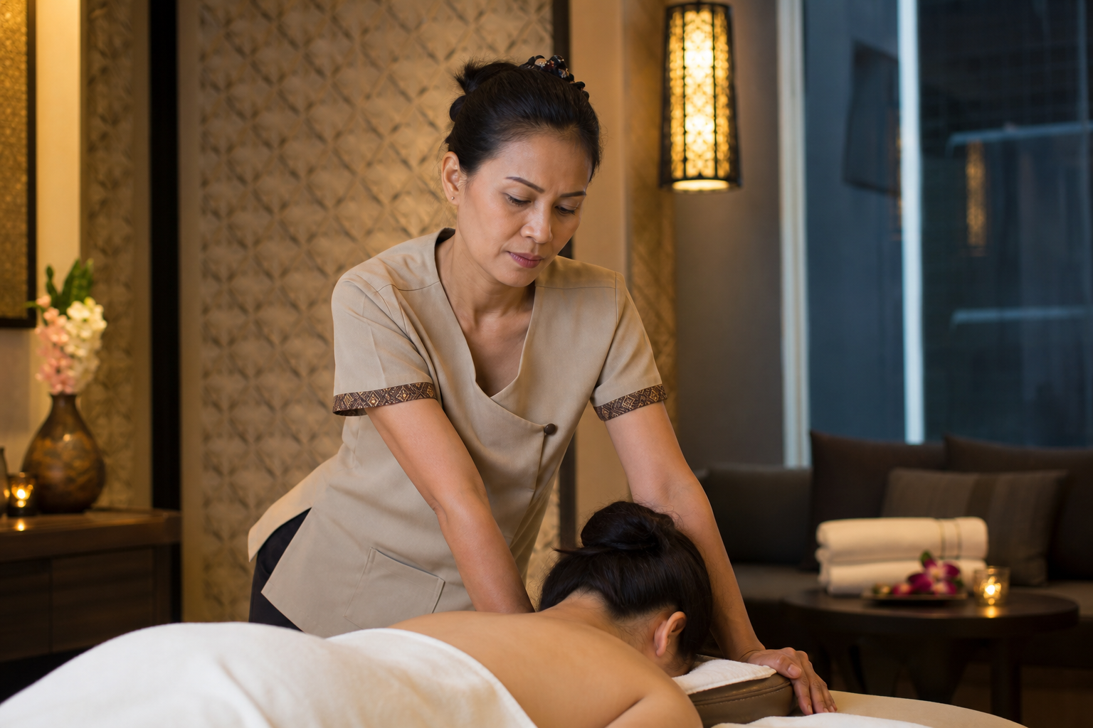 Nan's Massage Work and a Complicated Return