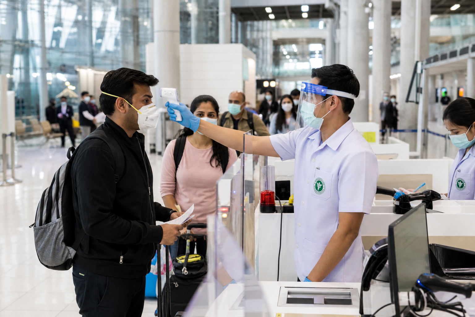 Nipah Airport Health Screenings in Thailand
