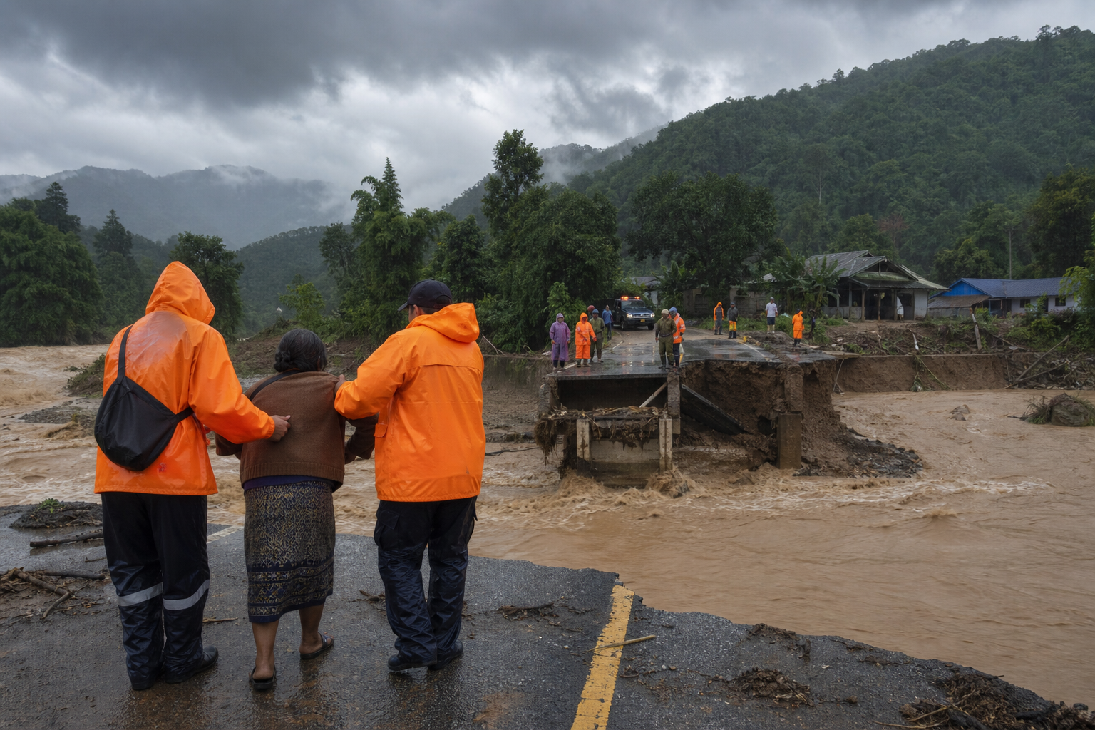 Northern Thailand Flooding and Landslides
