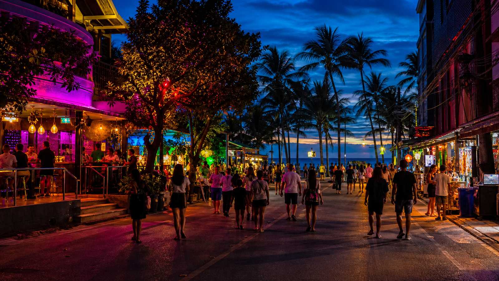 Patong Beach Is Phuket’s Nonstop Nightlife Hub