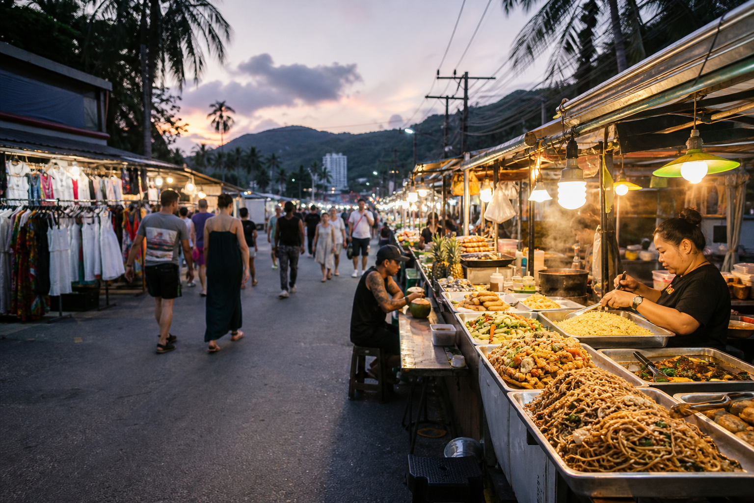 Patong Food Shopping and Massage Prices
