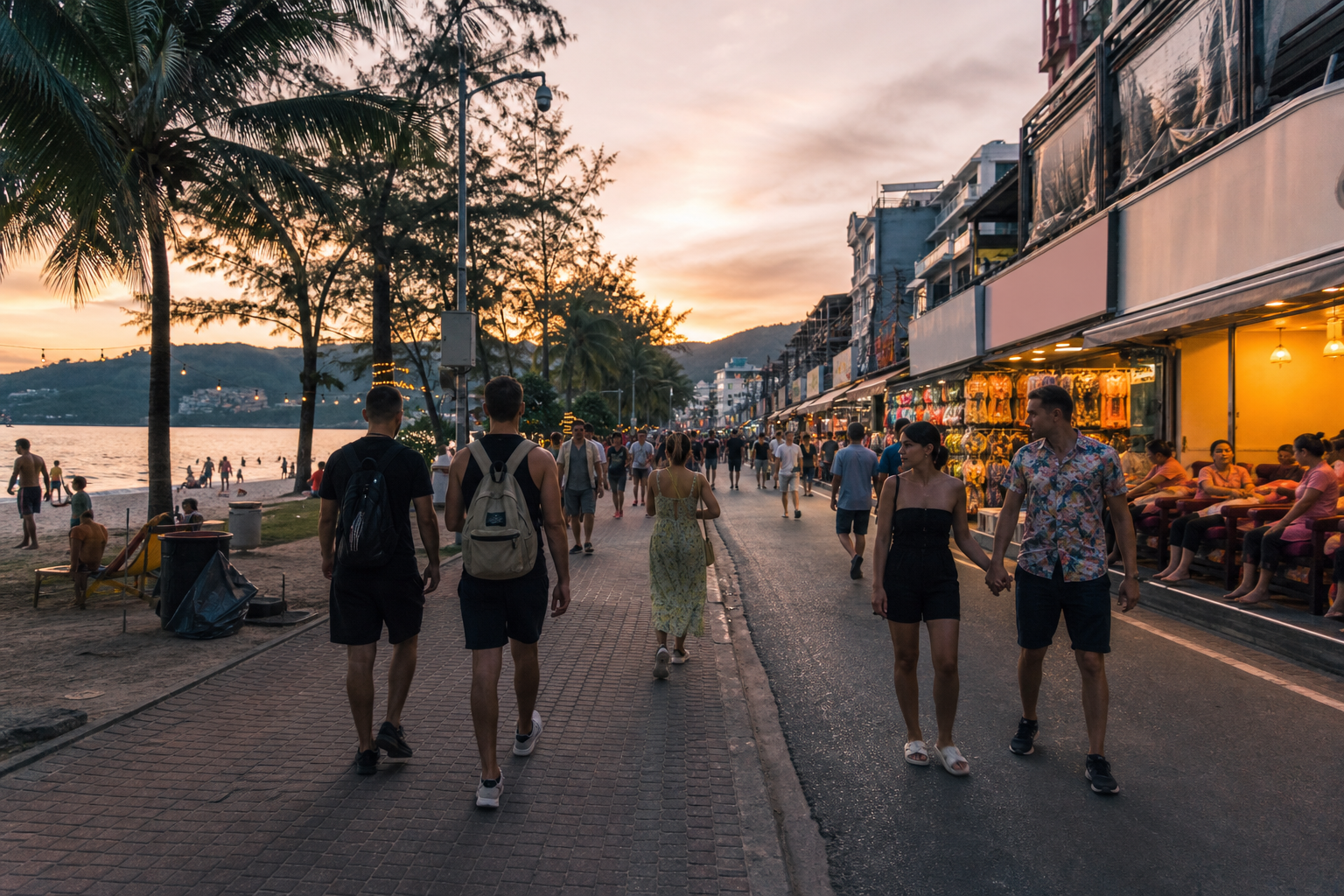 Patong Location and Attractions