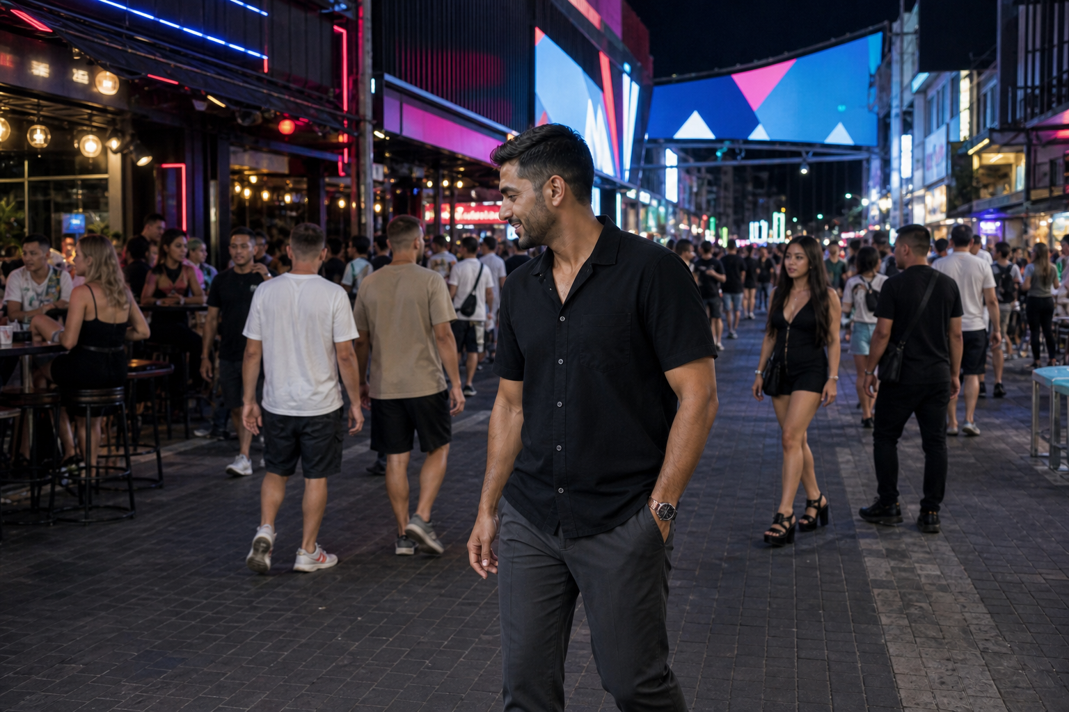 Pattaya Bars Walking Street and High Season