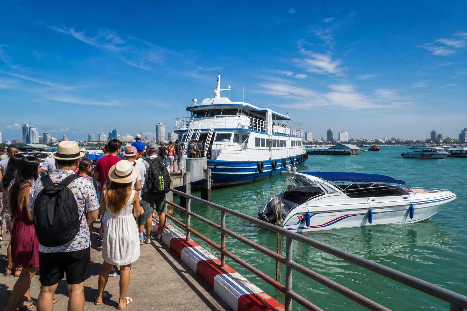 Pattaya Beach and Low-Season Weather