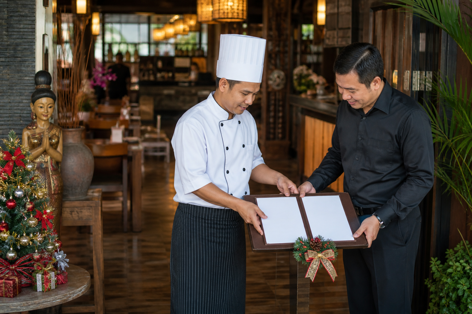 Pattaya Restaurant Publishes Christmas Day Menu Early