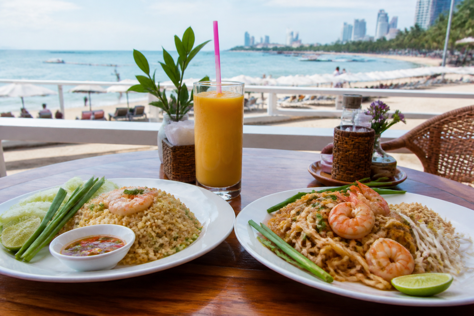 Pattaya Food and Massage Price Snapshots