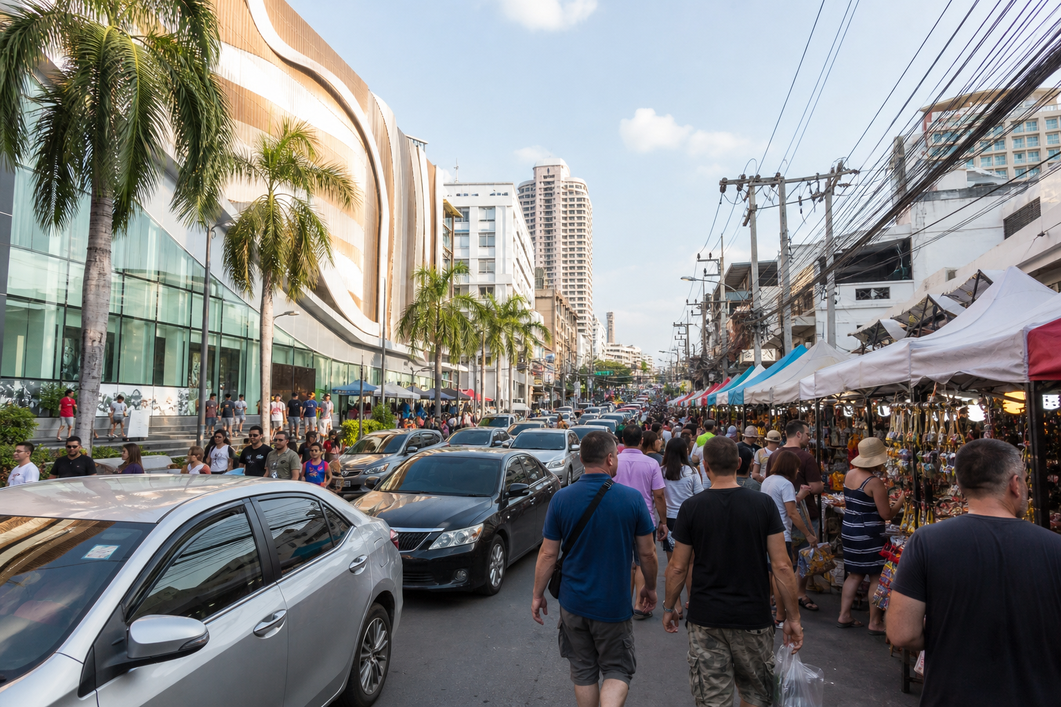 Pattaya Nightlife, Massage Shops, and Walking Street