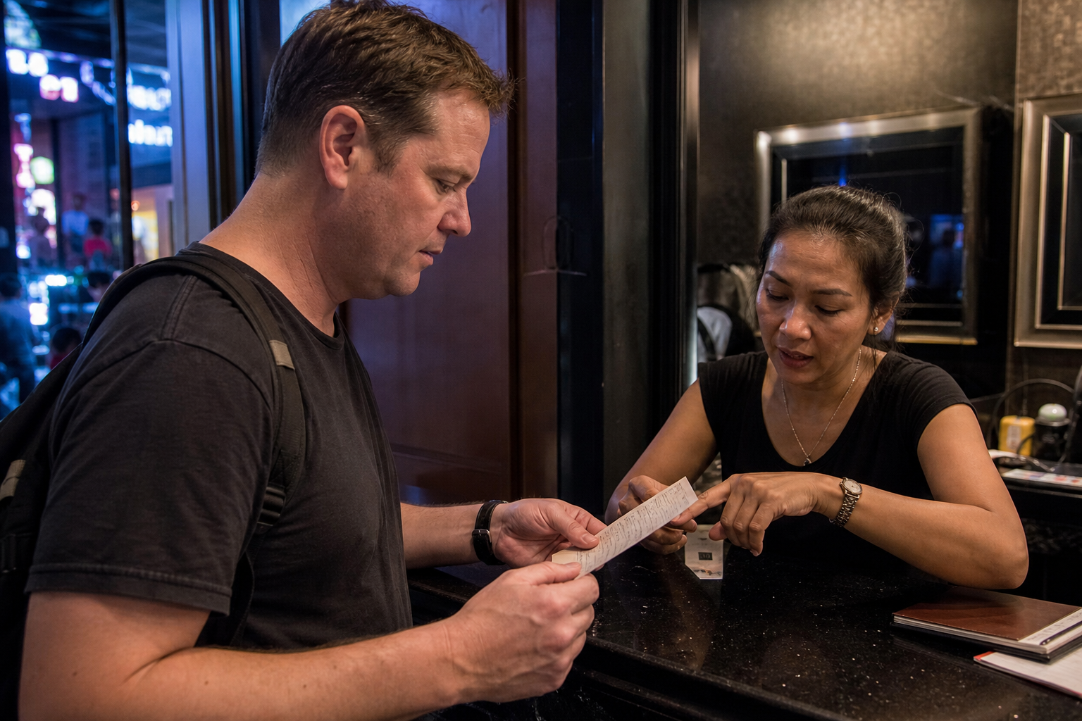 Paying 10,000 Baht to Leave the Bar