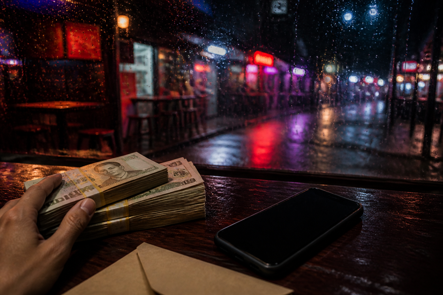 Paying Her to Leave the Bar