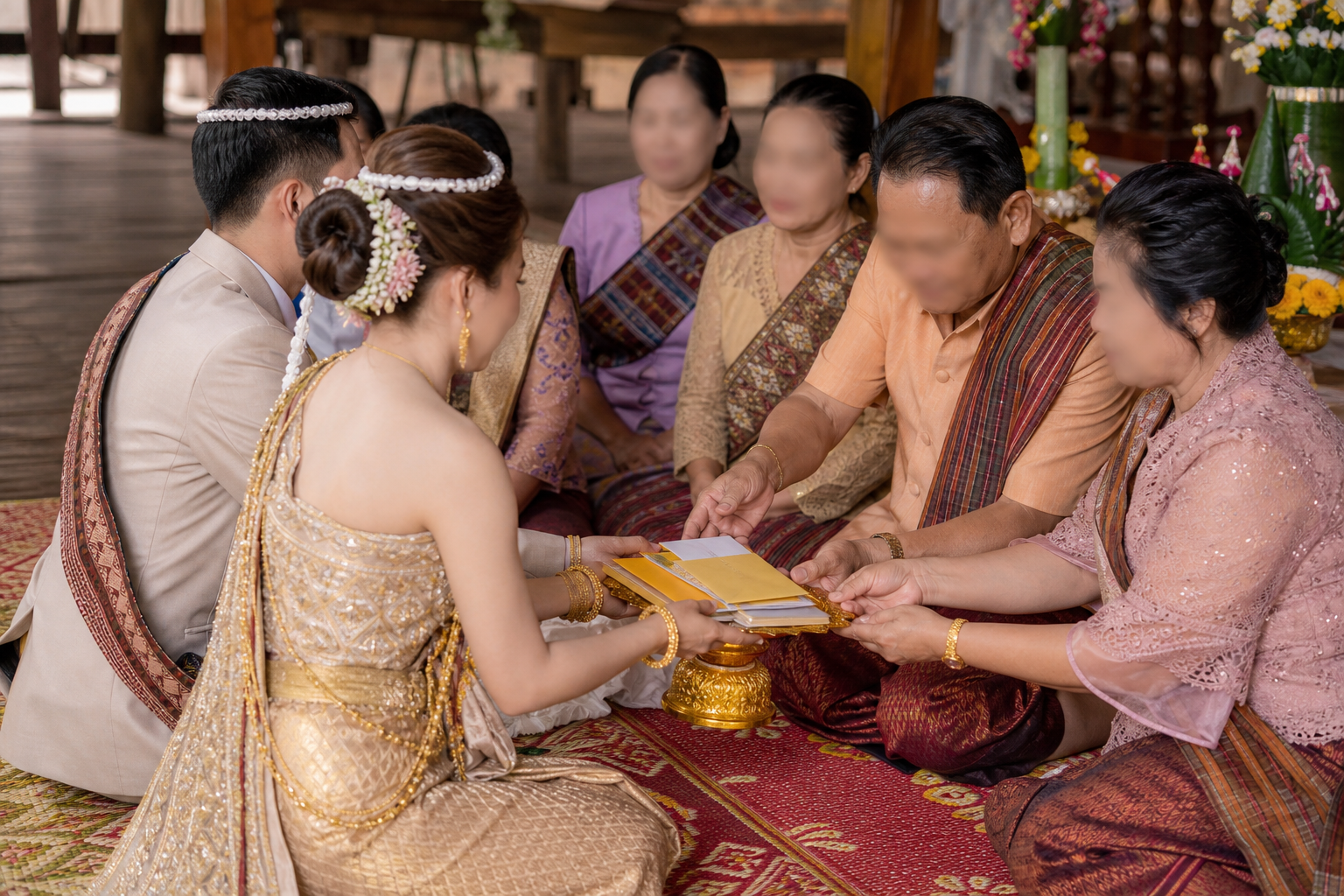 Paying Sin Sod in Thailand