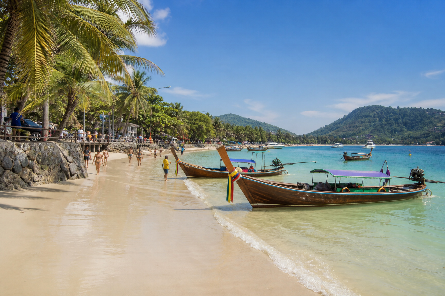 Phuket Beaches, Traffic and Tourist Energy