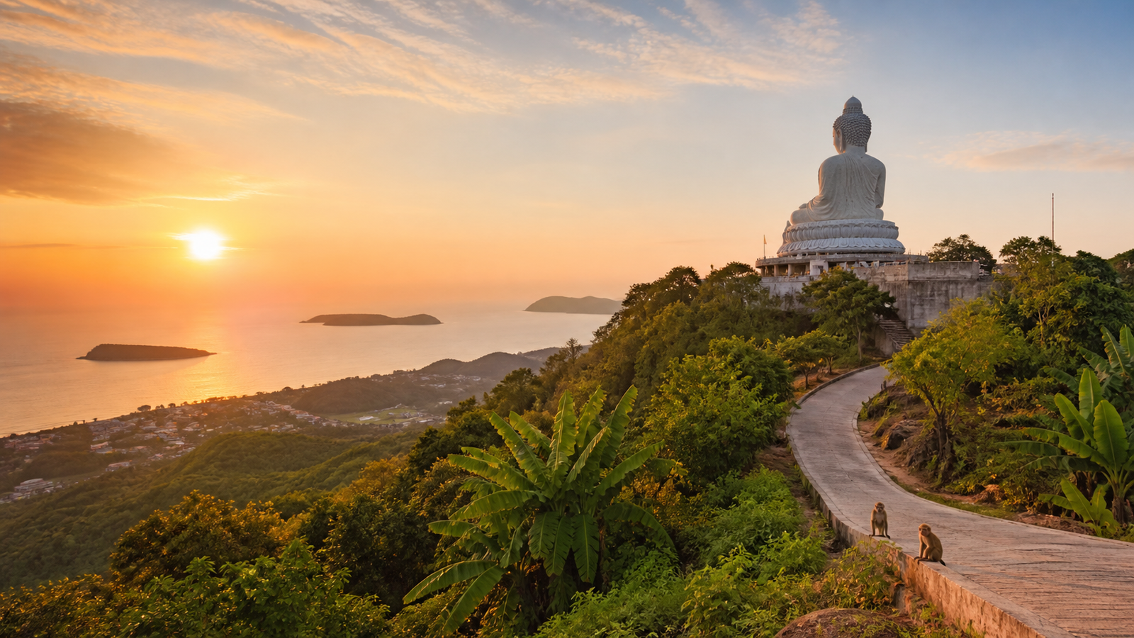 Phuket Big Buddha and Old Town