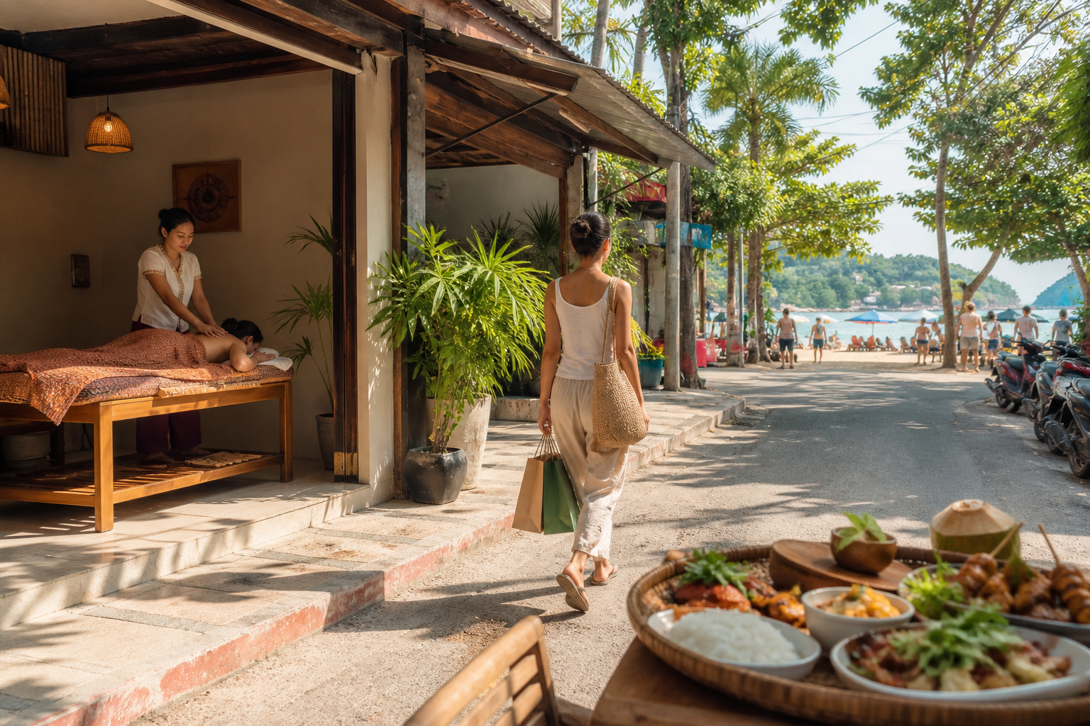 Phuket Food, Massage, Shopping and Beach Activity Tips