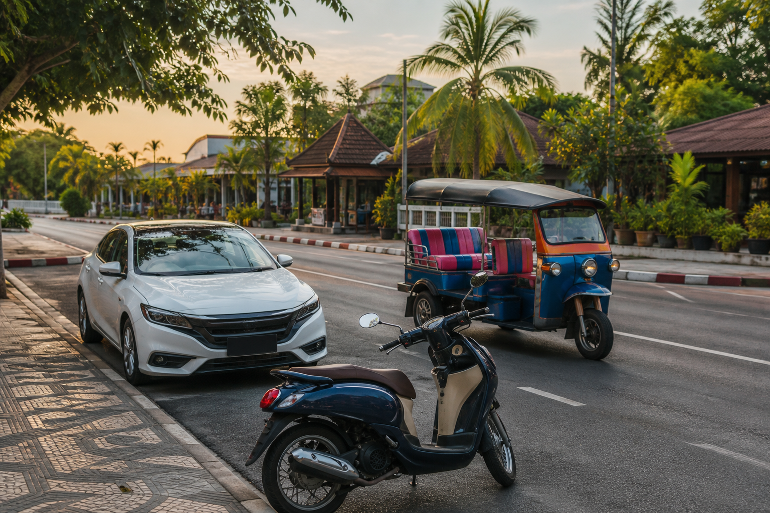 Phuket Transport: Grab, Tuk-Tuks and Motorbike Safety