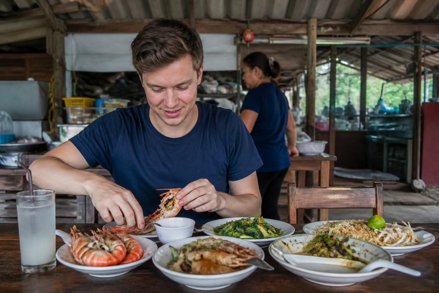Eating Local Food and Seafood in Phuket