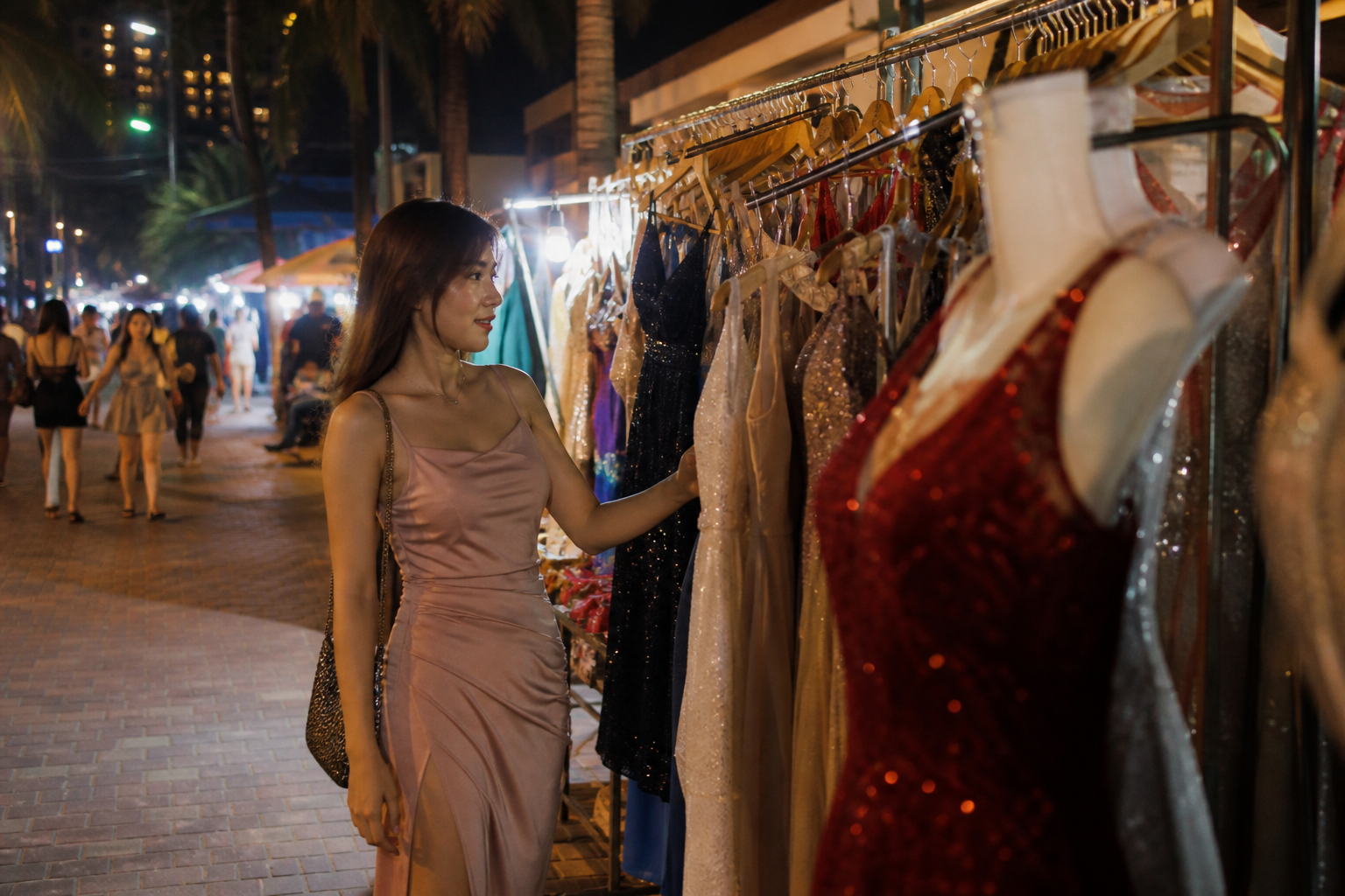 Planning a Show and Buying a Dress for a Night Out