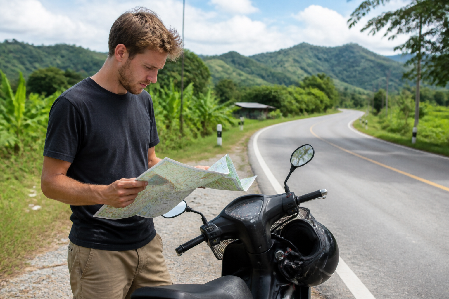 Planning the Journey to Her Hometown